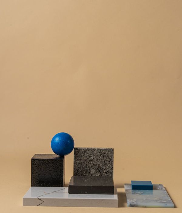 Abstract aesthetic composition representing daily balance and harmony